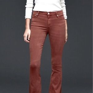 Gap skinny resolution flare jeans